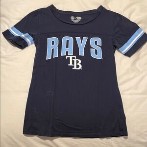 Rays Kids Navy Blue T-Shirt